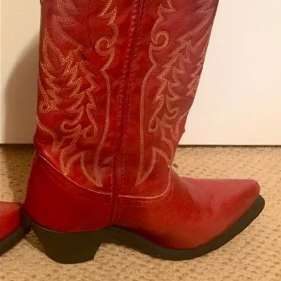Laredo red boots - Picture 7 of 8
